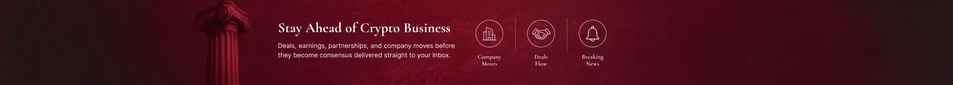 Crypto business newsletter