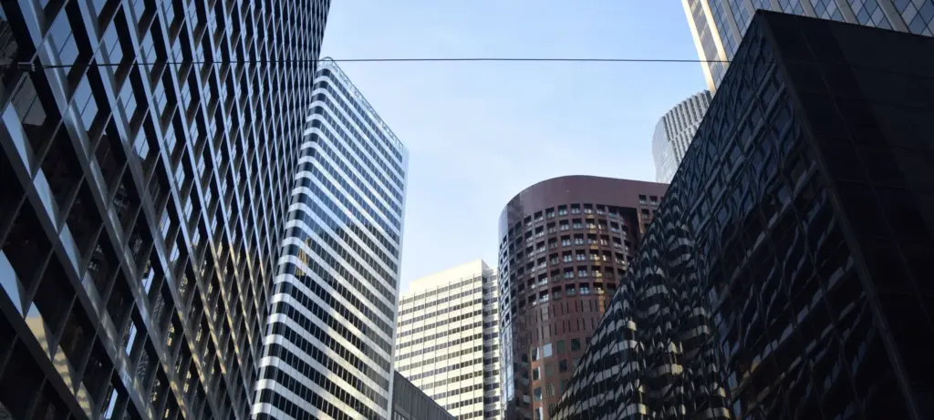 Office buildings in San Francisco’s Financial District