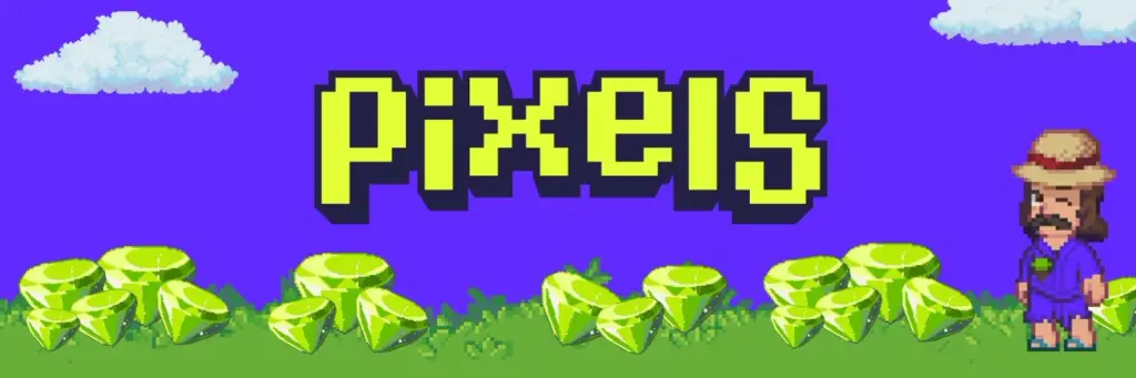 Image Banner Pixels dApp Game