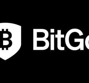 BitGo logo with Bitcoin shield icon on a black background